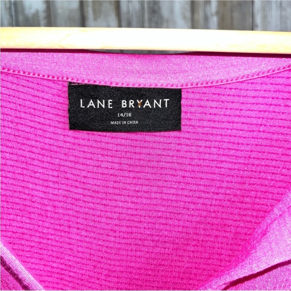 Lane Bryant Pink Blouse - Picture 5 of 5